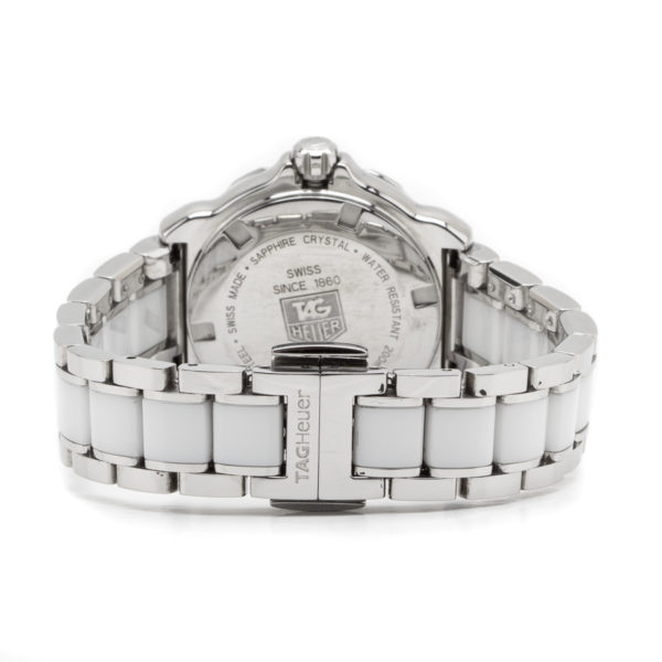 TAG Heuer Formula 1 Lady White Ceramic w/Diamond Hour Markers - WAH1315 Bracelet