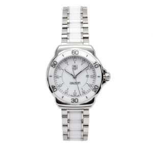 TAG Heuer Formula 1 Lady White Ceramic w/Diamond Hour Markers - WAH1315 Dial
