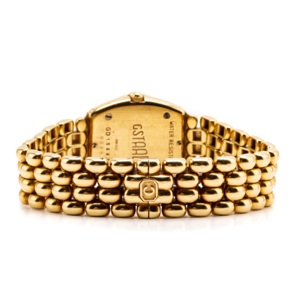 Chopard Gstaad 18kt Yellow Gold 24mm Case w/Diamond Bezel & Hour Markers - 5229 Bracelet