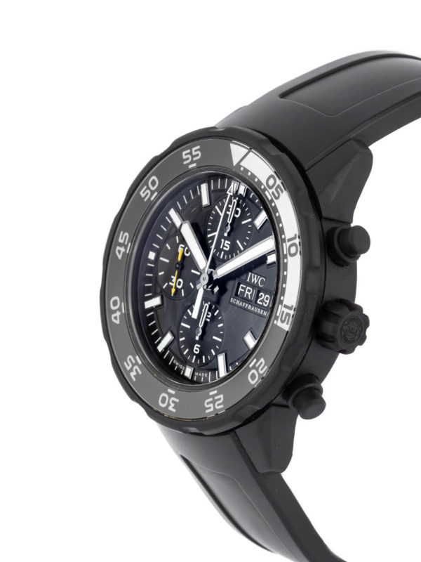 IWC Aquatimer Chronograph "Galapagos" Stainless Steel - IW376705 Left Dial