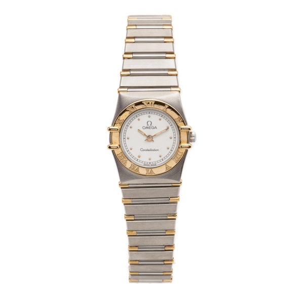 Omega Constellation Ladies TwoTone 18kt Yellow Gold/SS - 1262.30.00 Dial