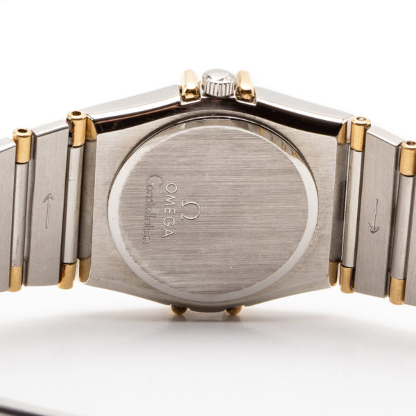 Omega Constellation Ladies TwoTone 18kt Yellow Gold/SS - 1262.30.00 Caseback